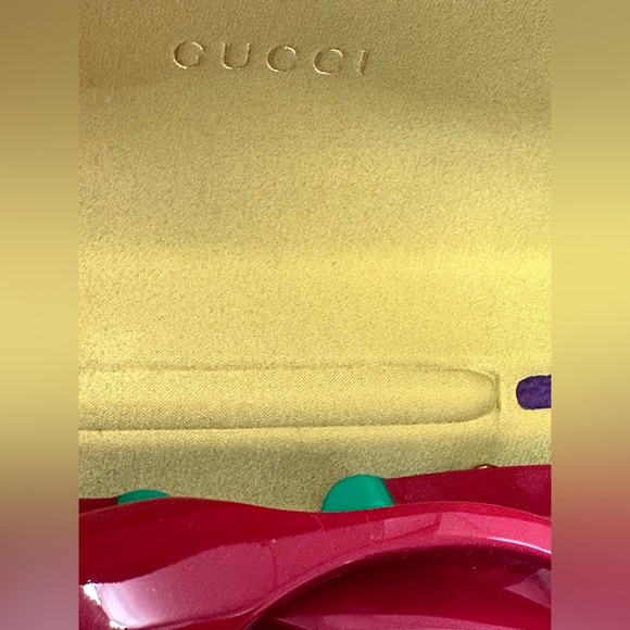 🌹GUCCI LIMITED EDITION SUNGLASSES MIRROR GLASSES runway - Picture 14 of 14